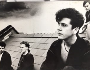 Andy and his band in the 1980s